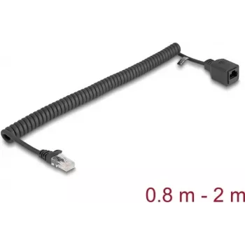 Võrgukaabel DeLOCK 90670 RJ-45 Cat5e 2 m Must