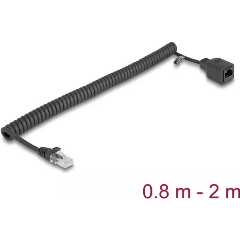 Võrgukaabel DeLOCK 90670 RJ-45 Cat5e 2 m Must