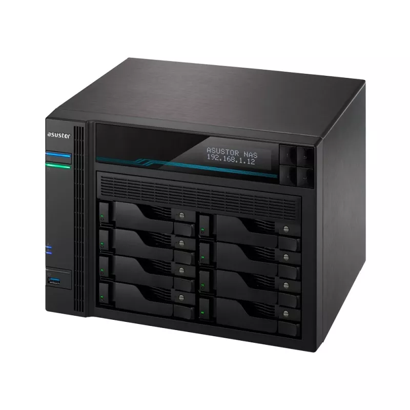 Asustor Lockerstor 10 AS6510T NAS torn Intel Atom® C3538 8 GB DDR4 0 TB ADM must