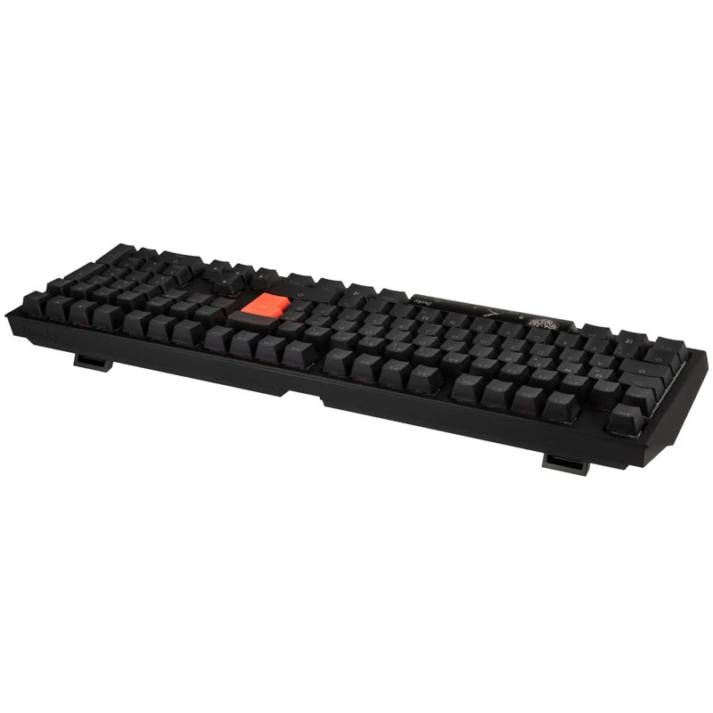Ducky Shine 7 klaviatuur mängimiseks USB-saksa must