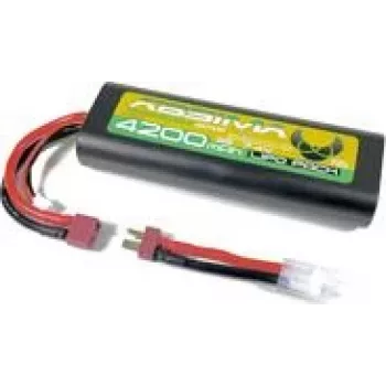 Absima mudeliehitus aku LiPo 7,4 V 4500 mAh 25 C Hardcase T-Pistik (4130015)