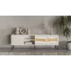 TV-kapp cama meble INSERTO 3D1W 190x40x62 cm kašmiirviimistlus LEDiga