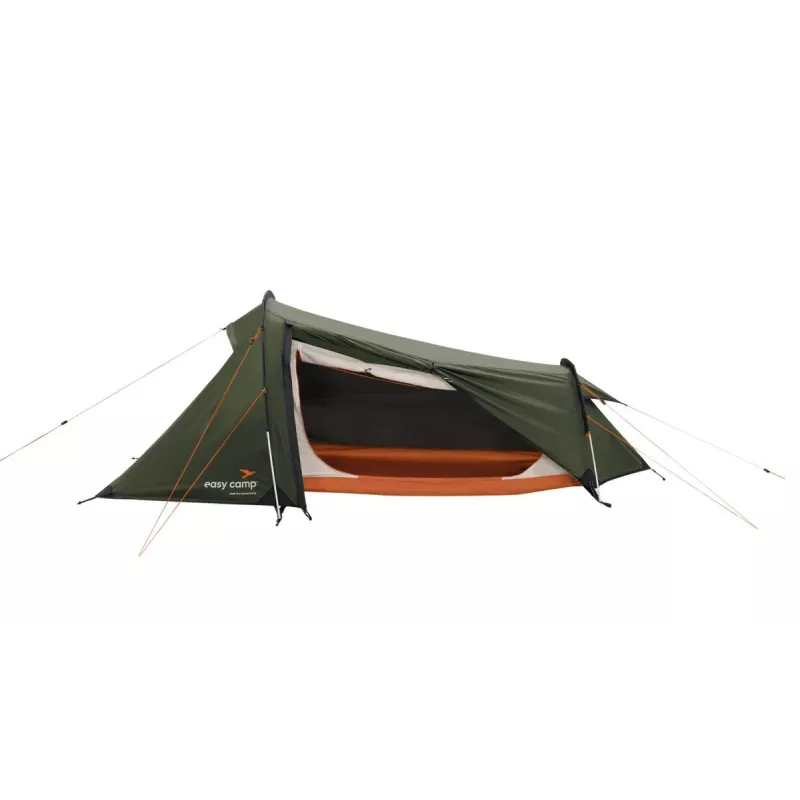 Tunnel-telk easy camp Sarek 1 (tumeroheline/oranž, 2025) — üheinimese, tunneldisain