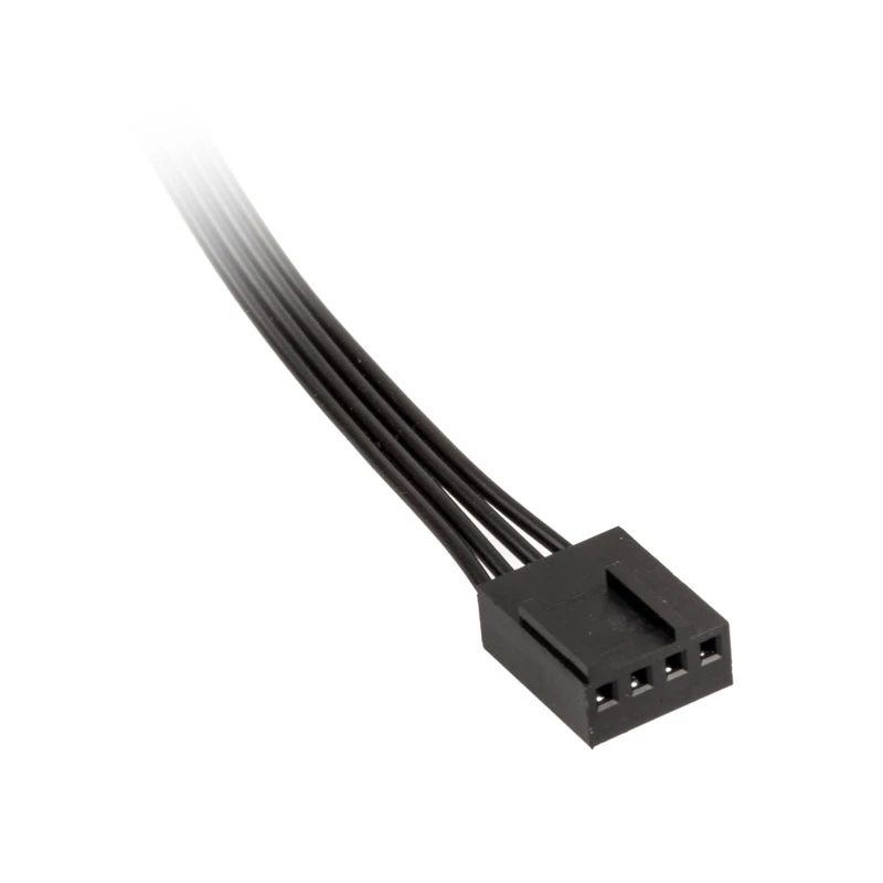 Ventilaatori PWM jaoturkaabel Kolink 1-3, 4-kontaktiline PWM, 0,35 m