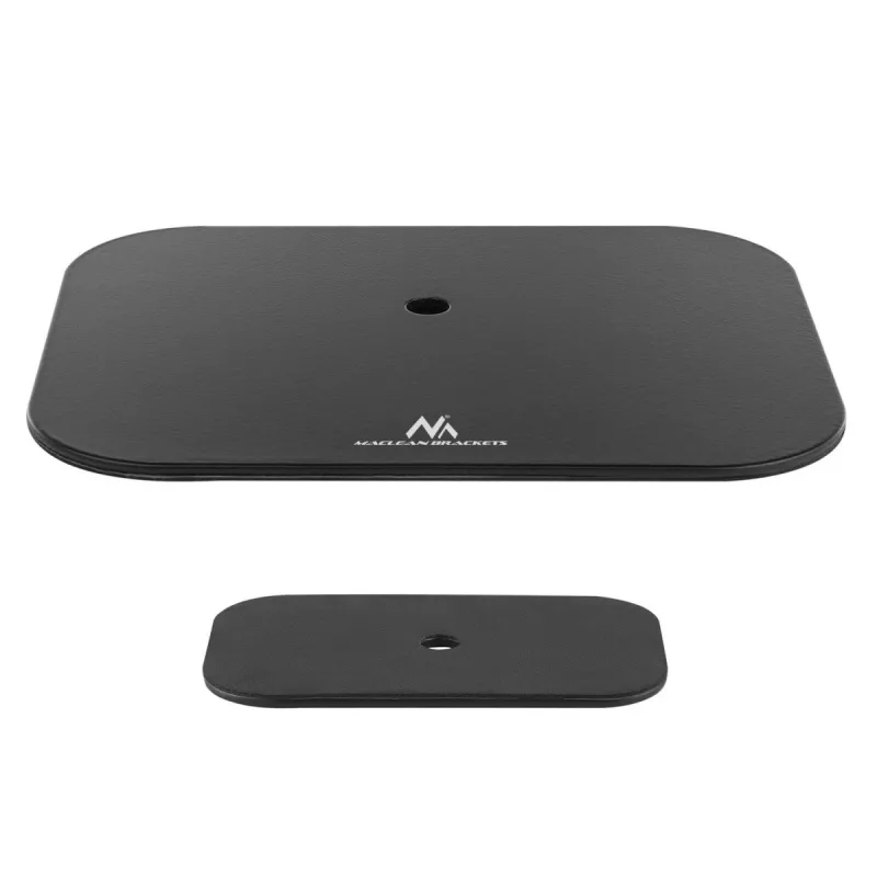Maclean MC-929 lauaplaadi tugevdusplaat monitori lauakinnitustele, must