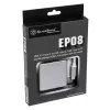 SilverStone SST-EP08C – USB 3.1 USB-C adapter HDMI-le/USB USB-C-le/USB Type-A-le – hõbedane