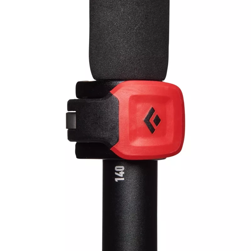 Matkakepid Pursuit FLZ M/L, treeningseade must/punane, 1 paar, 125-140 cm