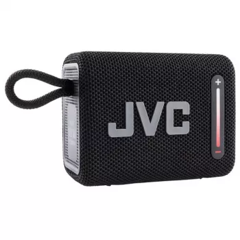 Kaasaskantav kõlar JVC XS-E114B, IPX6 veekindel, Bluetooth 5.3, 5 W RMS, 2000 mAh aku, FM-raadio, TWS, must