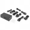 KVM-lüliti Digitus DS-12883 4 pordiga topeltkuvar 4K HDMI USB