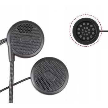 Peakomplekt FREEDCONN L1M mootorratta intercom Must