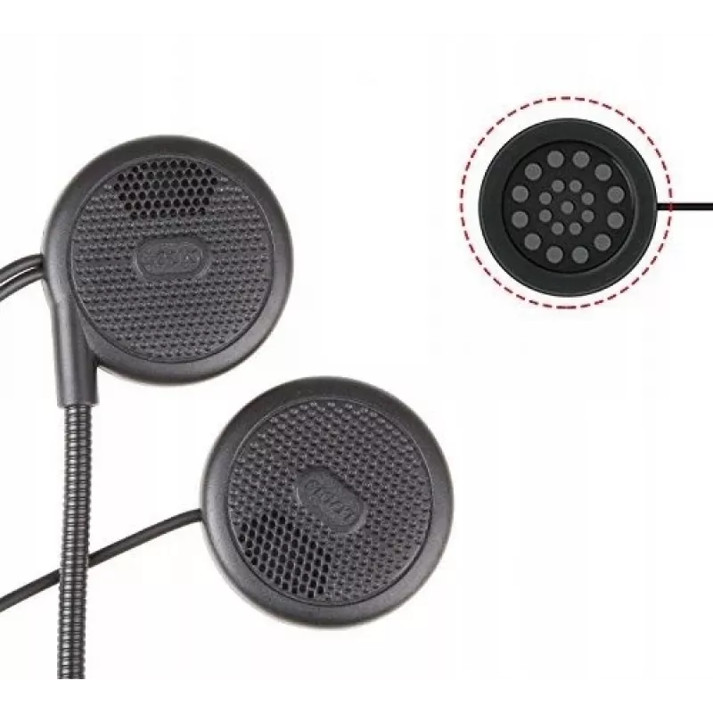 Peakomplekt FREEDCONN L1M mootorratta intercom Must
