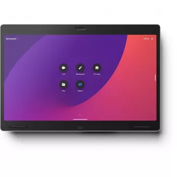 Videokonverentsiseade Cisco Webex Board Pro 55 G2 — 55-tolline interaktiivne ekraan, sertifitseeritud Microsoft Teams Rooms jaoks
