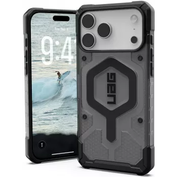 UAG Urban Armor Gear Pathfinder MagSafe-ümbris | Apple iPhone 17 Pro Max | tuhkhall (hall läbipaistev)/must | 114552113140 (114552113140)