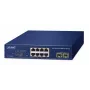 Hallatav kommutaator PLANET GS-2210-8P2S 8-pordine Gigabit Ethernet 802.3at