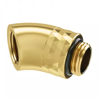 Barrow 45° pöörlev adapter G1/4 tolline isane G1/4 tollisele emasele, kuldne TDWT45-B01 GO