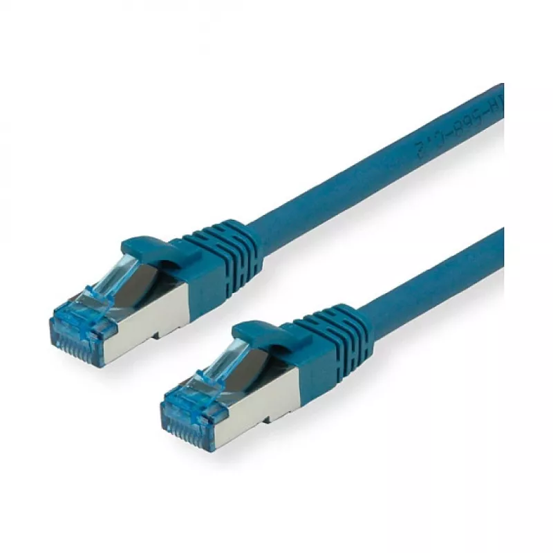 VALUE patch-kaabel Cat.6A klass EA S/FTP PiMF LSOH Blue 20m