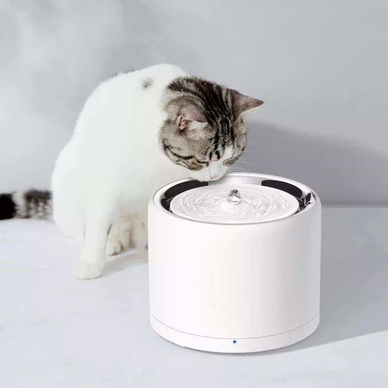 PETKIT EverSweet 3 Pro UVC koera/kassi söötja/jootja Akrüülnitriilbutadieenstüreen (ABS), silikoon, roostevaba teras Valge Universaalne automaatne lemmikloomajootja