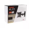 Maclean MC-416 teleri ja monitori seinakinnitus 13-32 30kg kallutatav pööratav max VESA 100x100 must pulbervärvitud LED OLED LCD universaalne kronstein hoidik