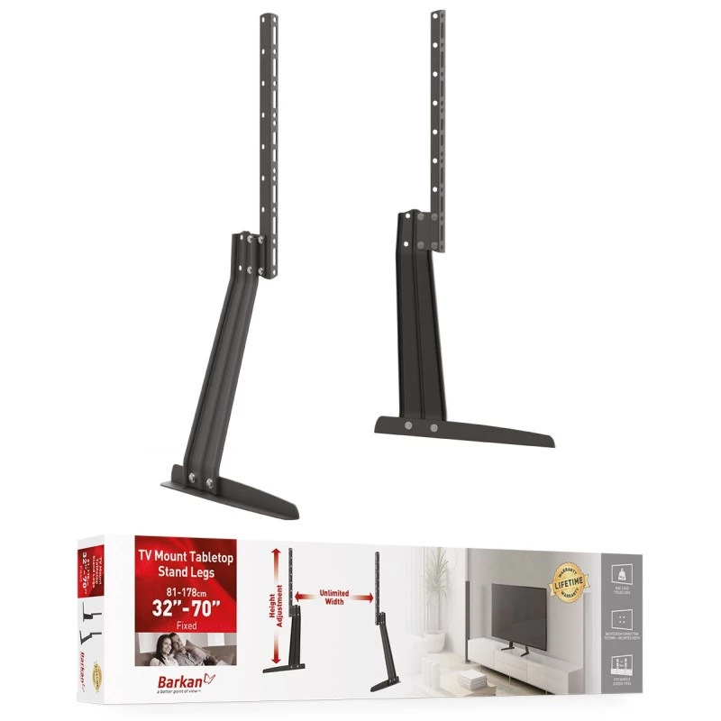 Barkan Mounting Systems S40 TV-kinnitus 70 tolli Must 50 kg kandevõime