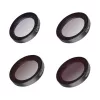 4-osaline CPL/ND8/ND16/ND32 Telesin filtrite komplekt Insta360 GO 2/3 kaamerale