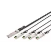 Digitus otseühenduskaabel 40G QSFP+ - 4xSFP+ 1m