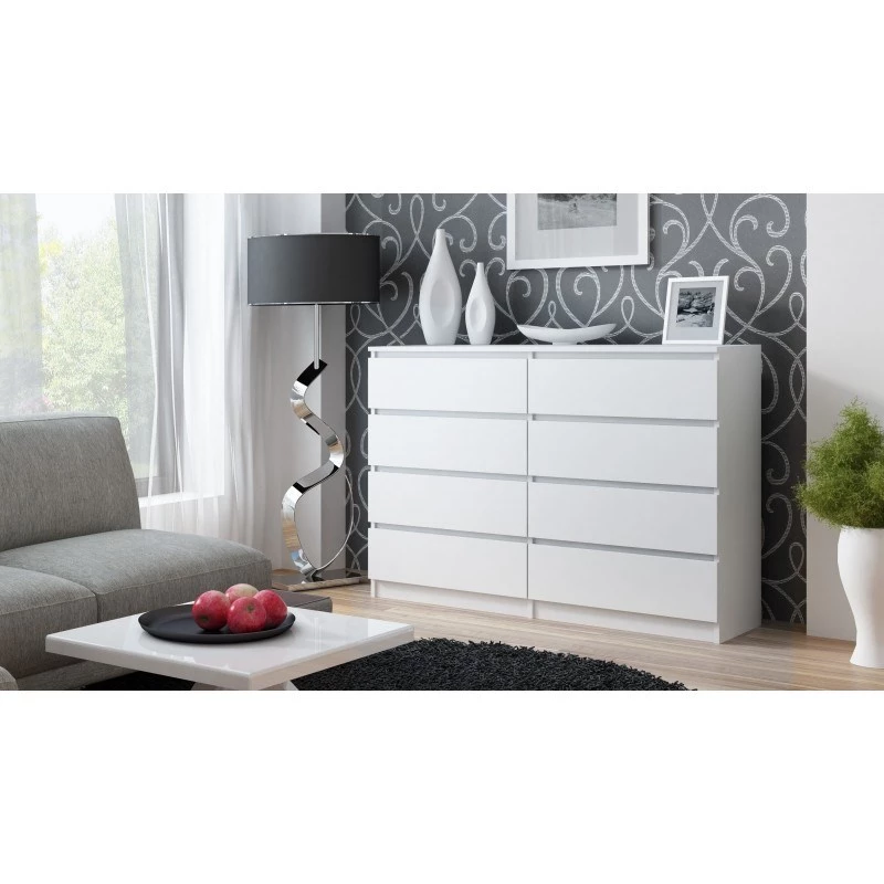 Topeshop M8 140 BIEL kummut