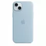 Silikoonümbris Apple iPhone 15 Plus helesinine MagSafe