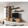 TV-kapp Cama Meble SOHO 140, lefkas tamm/must, 1400×430×370 mm