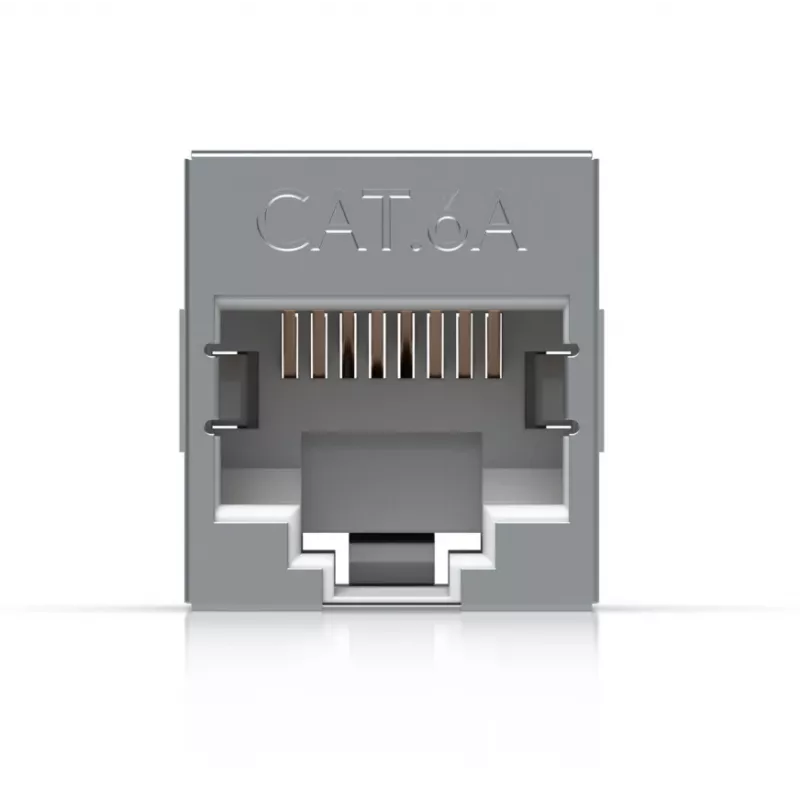 Inline RJ45 sidur UBIQUITI UACC-RJ45-COUPLER-C6A Compact — RJ45 Cat6A inline-ühendus