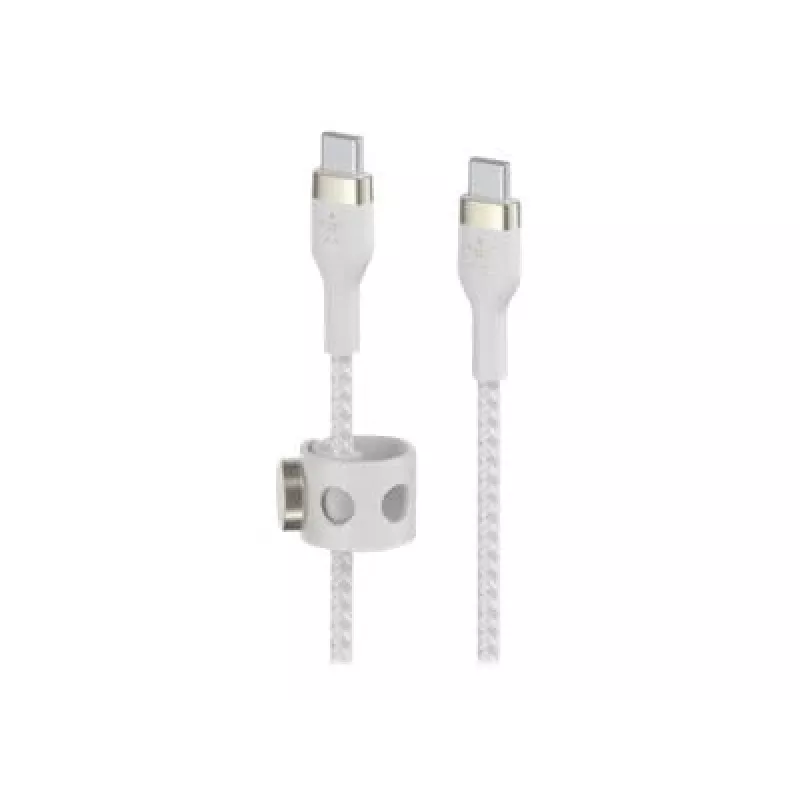 Belkin BOOSTCHARGE PRO Flex USB-kaabel 3 m USB 2.0 USB C Valge (CAB011BT3MWH)