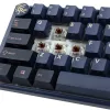 Ducky One 3 SF klaviatuur, mängimine, USB, QWERTY, inglise, sinine