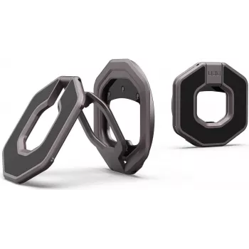UAG Monarch Dual Magnetic Ring Stand - kahepoolne magnetiline kinnitatav alus kaitseümbrisele (gunmetal)