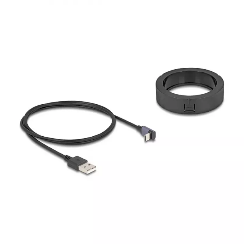 Siselaadija DeLOCK 66284 nutitelefonile must USB juhtmevaba