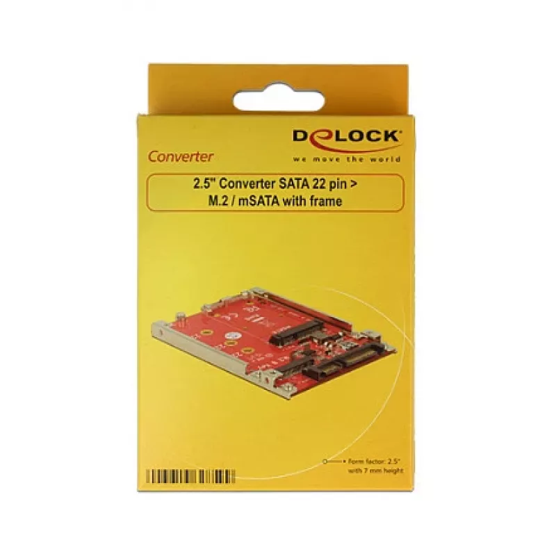 Liidesekaart DeLOCK 62859 Sisemine M.2 mSATA