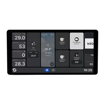 6.95 inch Shelly Wall Display X2i WiFi/BLU juhtpaneel (hõbedane)