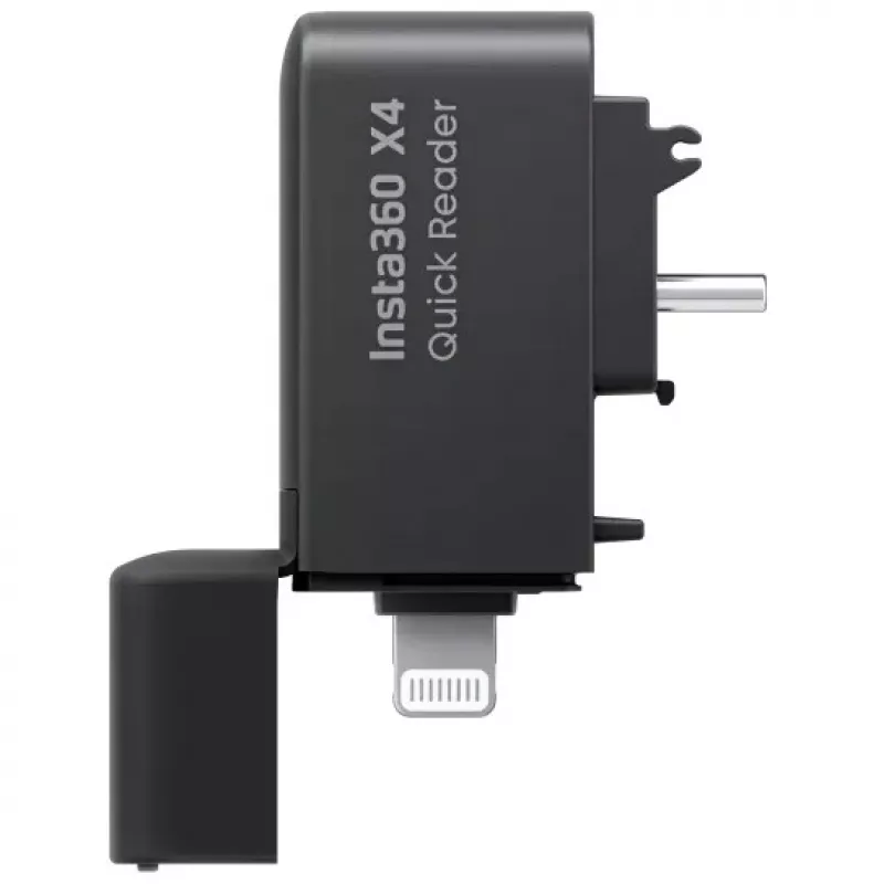 Kaardilugeja Insta360 X4 Quick Reader USB-Type C Lightning Must