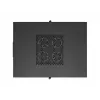 Võrgukapp LANBERG 19 tolli 24U 600x800 mm must, klaasukse ja LCD väljalõikega (lamepakendis) v2