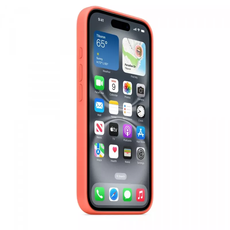 Apple MDGN4ZM/A mobiiltelefoni ümbris 15.5 cm (6.1) kate oranž