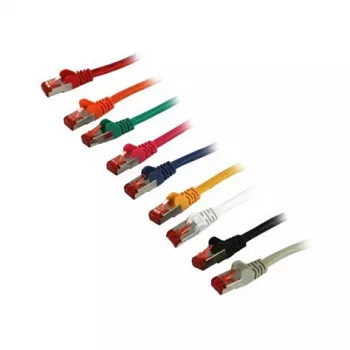 patch-kaabel RJ45, CAT6 250 MHz, 0,5 m must, S-STP (S/FTP), TPE (Superflex), Synergy 21 (S216916)