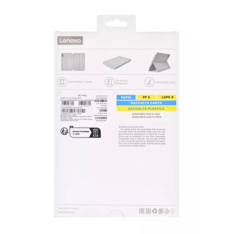 Lenovo ZG38C04869 tahvelarvuti ümbris 22,9 cm (9 tolli) Folio Hall