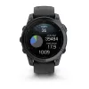 Garmin Fenix E 3.3 cm (1.3) AMOLED 47 mm Digitaalne 416 x 416 pikslit Puuteekraan Must Wi-Fi GPS (satelliit)