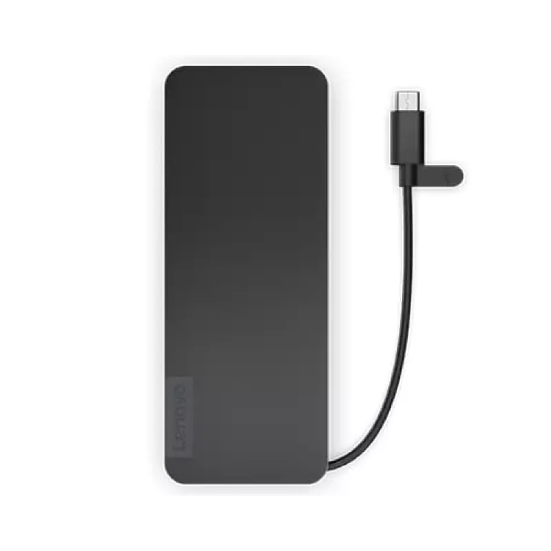 Lenovo 4X11N40212 sülearvuti dokk/pordireplikaator Juhtmega ühendatud USB 3.2 Gen 1 (3.1 Gen 1) USB-C Must