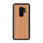 man and wood nutitelefoni ümbris Samsung Galaxy S9 Plus jaoks — cappuccino must