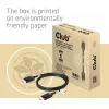 CLUB3D DisplayPort 2.1 Bi-Directional VESA DP80 Certified kaabel 4K240Hz, 8K60Hz or 10K30Hz M/M 1.2m/3.94ft