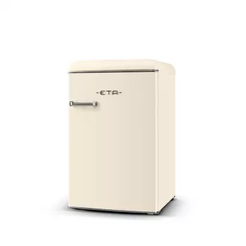 ETA | Külmik | ETA253590040E Storio retro | Energiaklass E | Vabaltseisev | Külmkapp | Kõrgus 90 cm | Külmiku netomaht 92 L | Sügavkülmiku netomaht 18 L | 38 dB |