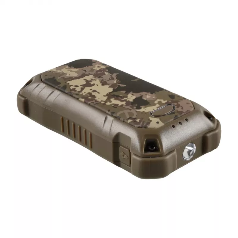 Elektrikeris Ocoopa UT3201 Camouflage — kaasaskantav keraamiline ruumisoojendus integreeritud 10 000 mAh akupangaga ja kuni 18tunnise tööajaga