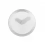 NeXtime kell 2615zi Focus, Ø25 cm, Seinale, Valge/Hõbedane
