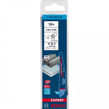 Bosch Expert 2608900379 kolbimissaetera Kõrge süsinikusisaldusega teras (HCS) 10 tk
