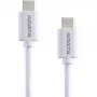 ADATA CACC-100PN-WH USB-kaabel USB 2.0 1 m USB C Valge