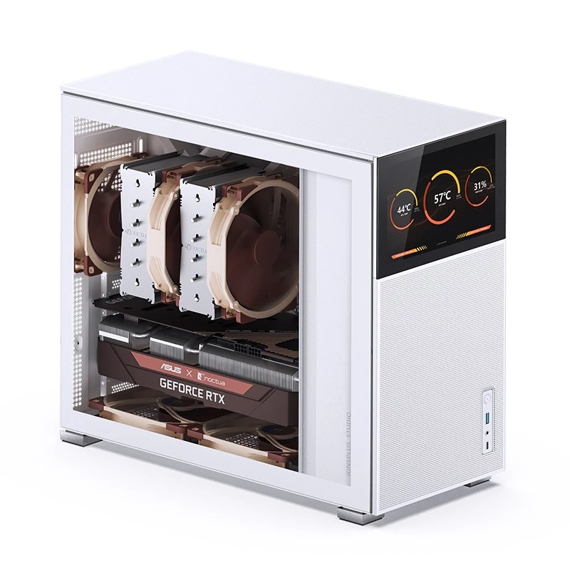PC-korpus Jonsbo D41 MESH Midi Tower valge